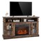 Tv Stand For Tvs Up To 65 Inch With Fireplace, Side Cabinets And Remote Control
